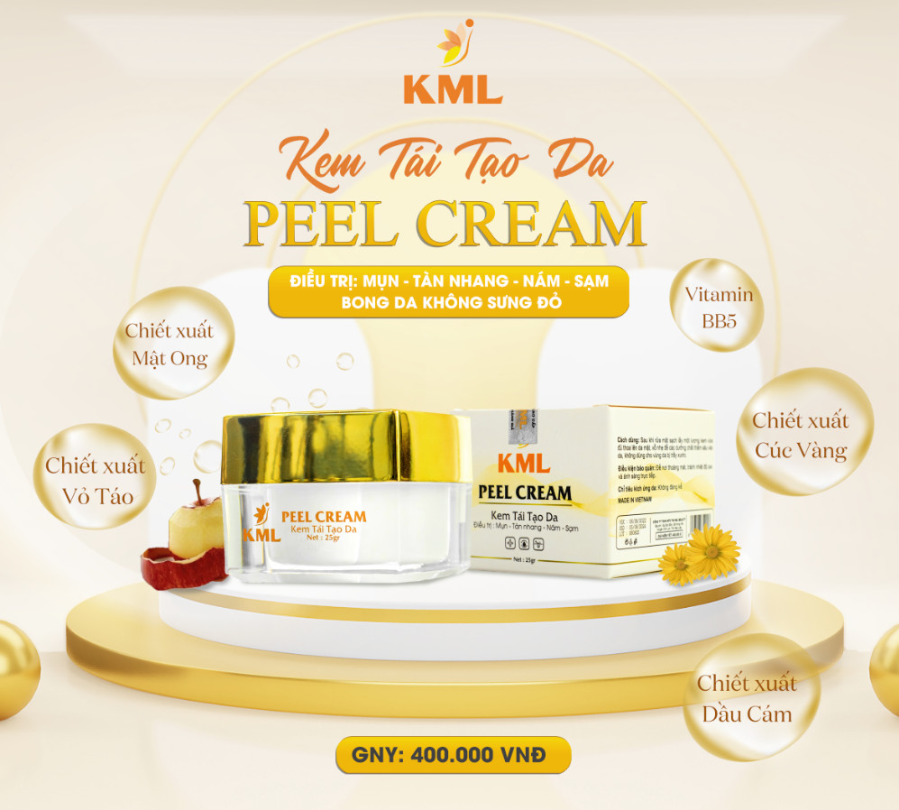 KML PEEL CREAM - KEM TÁI TẠO DA